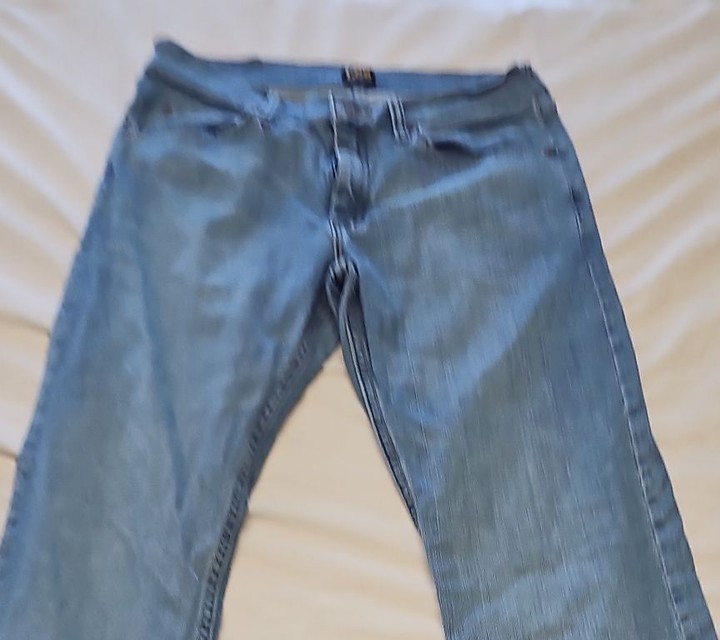 Lee Regular Fit Blue Denim Jeans for Men w30 l32 CC948 - Image 7