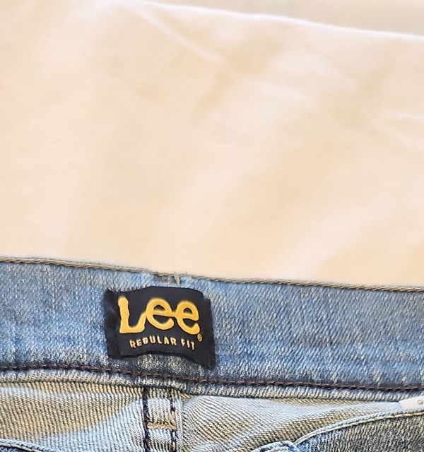 Lee Regular Fit Blue Denim Jeans for Men w30 l32 CC948 - Image 8