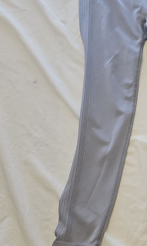 Women's High-Waisted Seamless Performance Leggings in Periwinkle Blue L MM51 - Image 7
