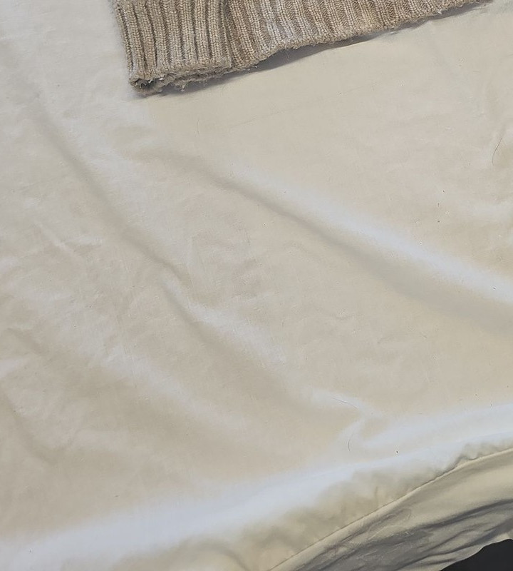 M&S Collection Fair Isle Knit Jumper in Beige and Navy s MM1003 - Image 11