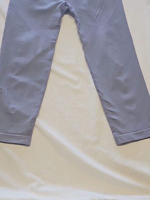 USA PRO Women's Seamless Cropped Leggings Periwinkle Blue UK 14 LL22 - Image 6