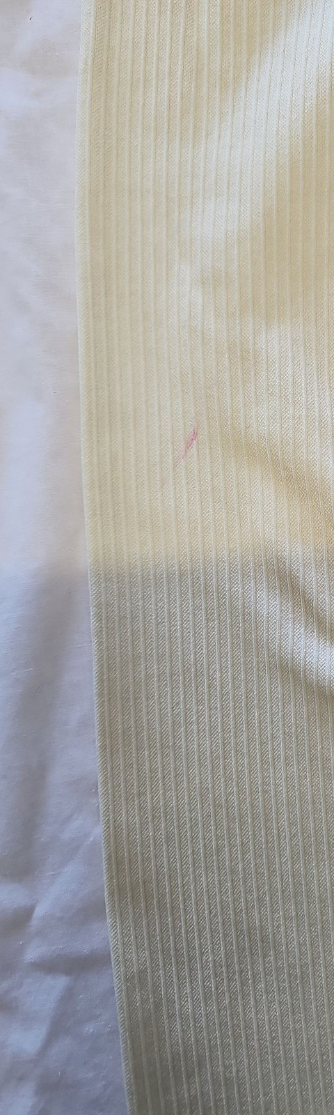 Primark Work Out Pale Yellow Ribbed High-Waisted Seamless Leggings uk 10/12 LL26 - Image 10