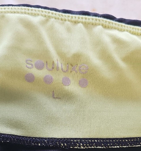 Souluxe Geometric Print Women's Activewear Leggings - Size L LL5 - Image 8