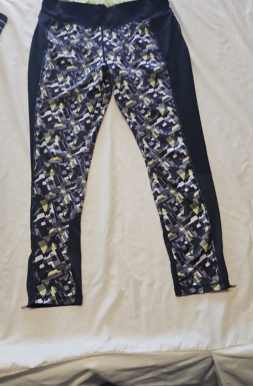 Souluxe Geometric Print Women's Activewear Leggings - Size L LL5 - Image 6