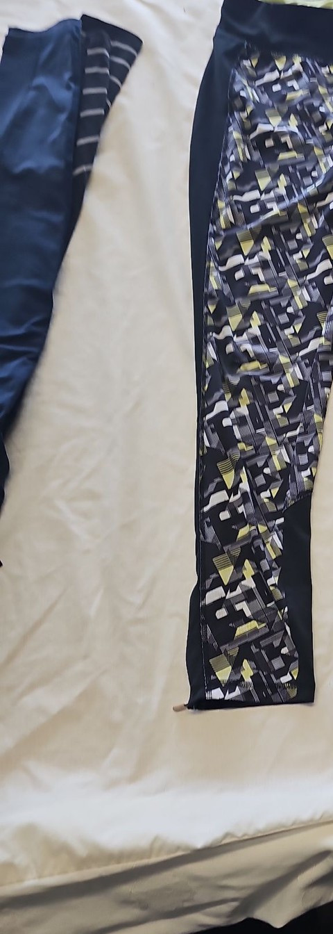 Souluxe Geometric Print Women's Activewear Leggings - Size L LL5 - Image 7