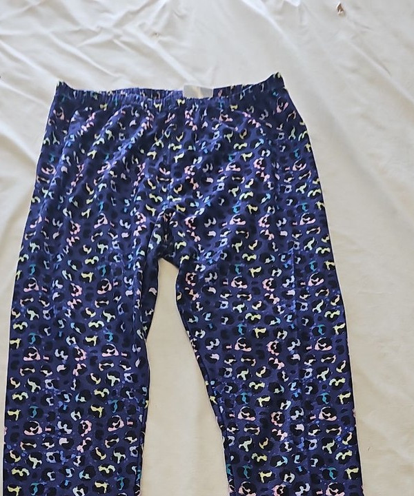 Lucy Locket Loves Kids Leopard Print Leggings size 1 w24 elasticated LL33 - Image 7