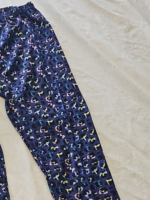 Lucy Locket Loves Kids Leopard Print Leggings size 1 w24 elasticated LL33 - Image 12