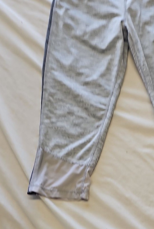 Matalan Grey Space-Dye Cropped Sports Leggings Size 14 LL18 - Image 6