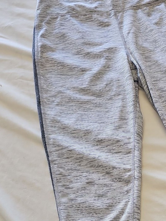 Matalan Grey Space-Dye Cropped Sports Leggings Size 14 LL18 - Image 10