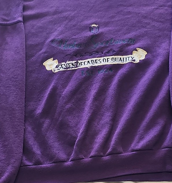Vintage Umbro Purple Embroidered Graphic Sweatshirt XL KK1001 - Image 8
