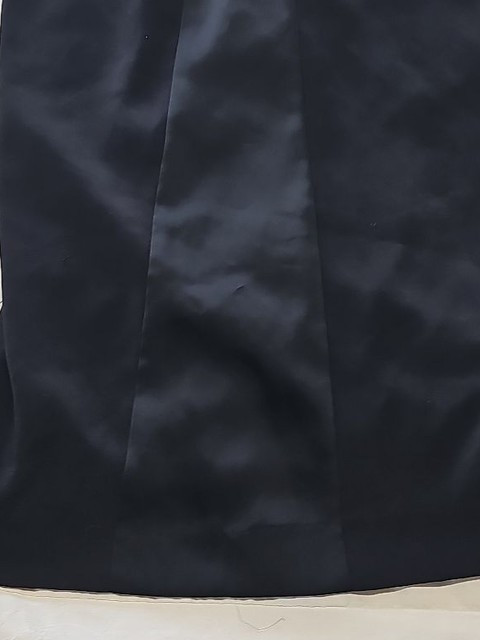 H&M Black Satin Cocktail Dress with Spaghetti Straps eur34 LL202 - Image 9