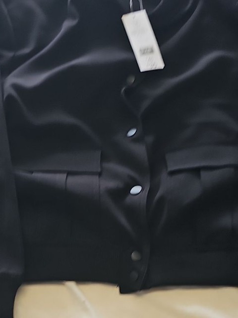 F&A Men's Black Utility Bomber Jacket uk L KK1000 - Image 7