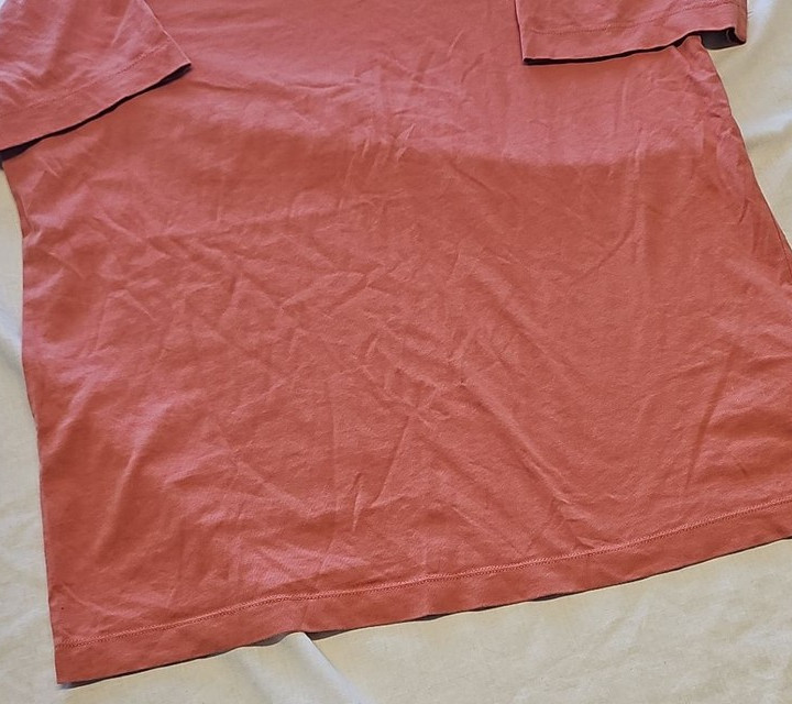 Nike The Nike Tee Loose Fit Embroidered Swoosh T-Shirt Rose Pink XS KK197 - Image 11