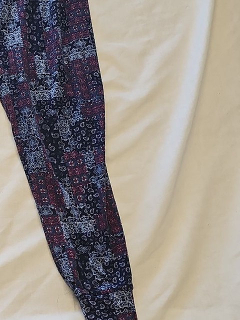 Atmosphere Paisley Patchwork Print Joggers Uk14 GG999 - Image 6