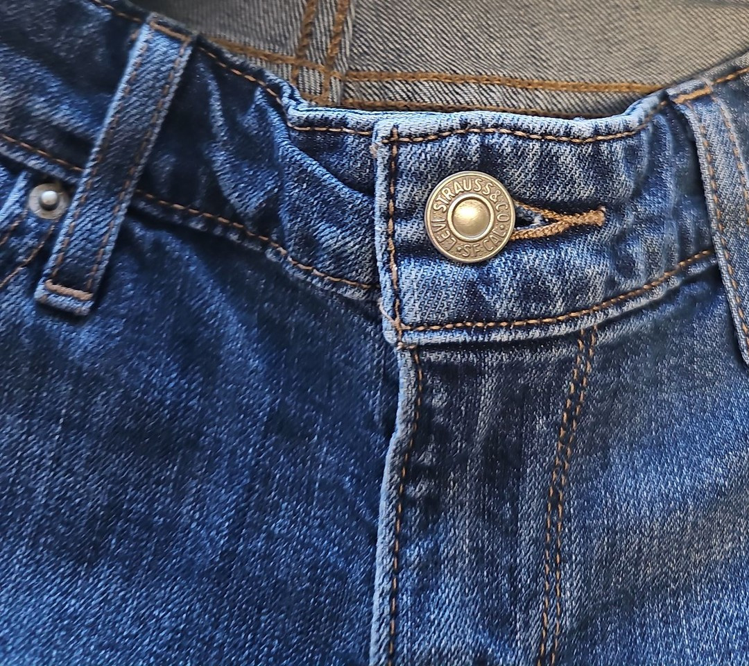 Levi's 711 Skinny Jeans Mid-Wash Blue Waist 26 GG996 - Image 9