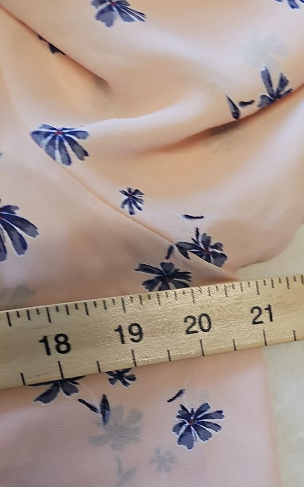 Primark Pink Floral Bell Sleeve Blouse UK16 GG992 - Image 9
