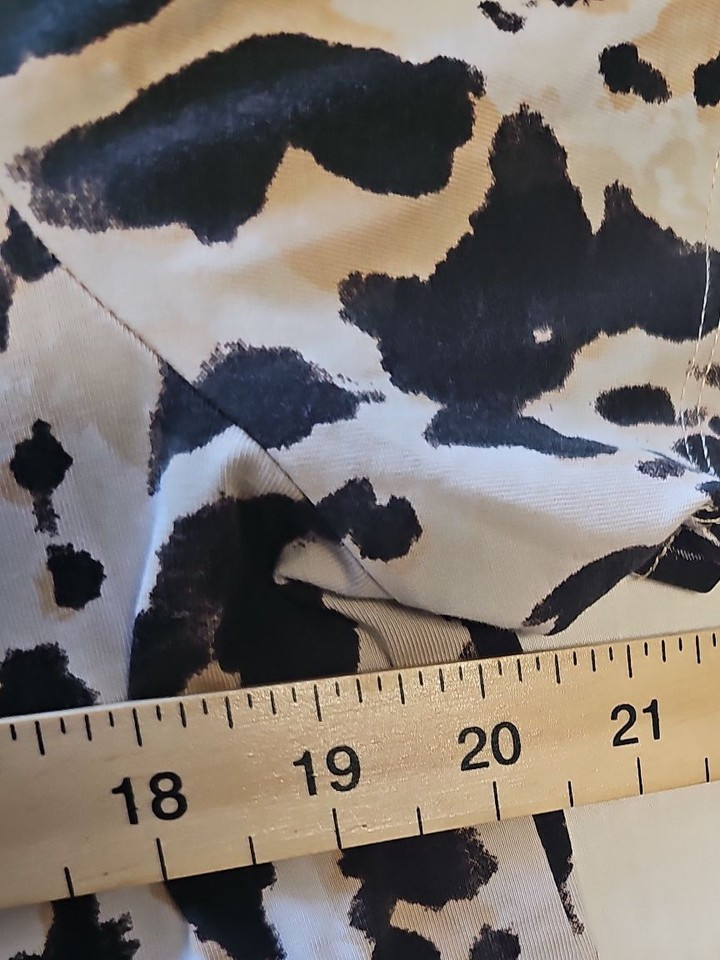 F&F Women's Leopard Print Cotton T-Shirt Size UK 16 GG994 - Image 9