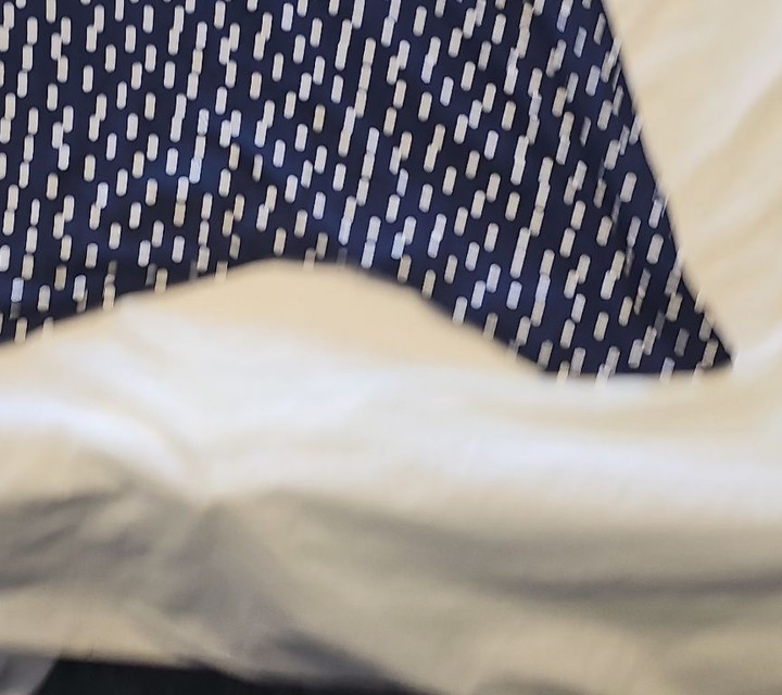 Marks & Spencer Navy Polka Dot Jersey Midi Skirt uk10 GG989 - Image 8