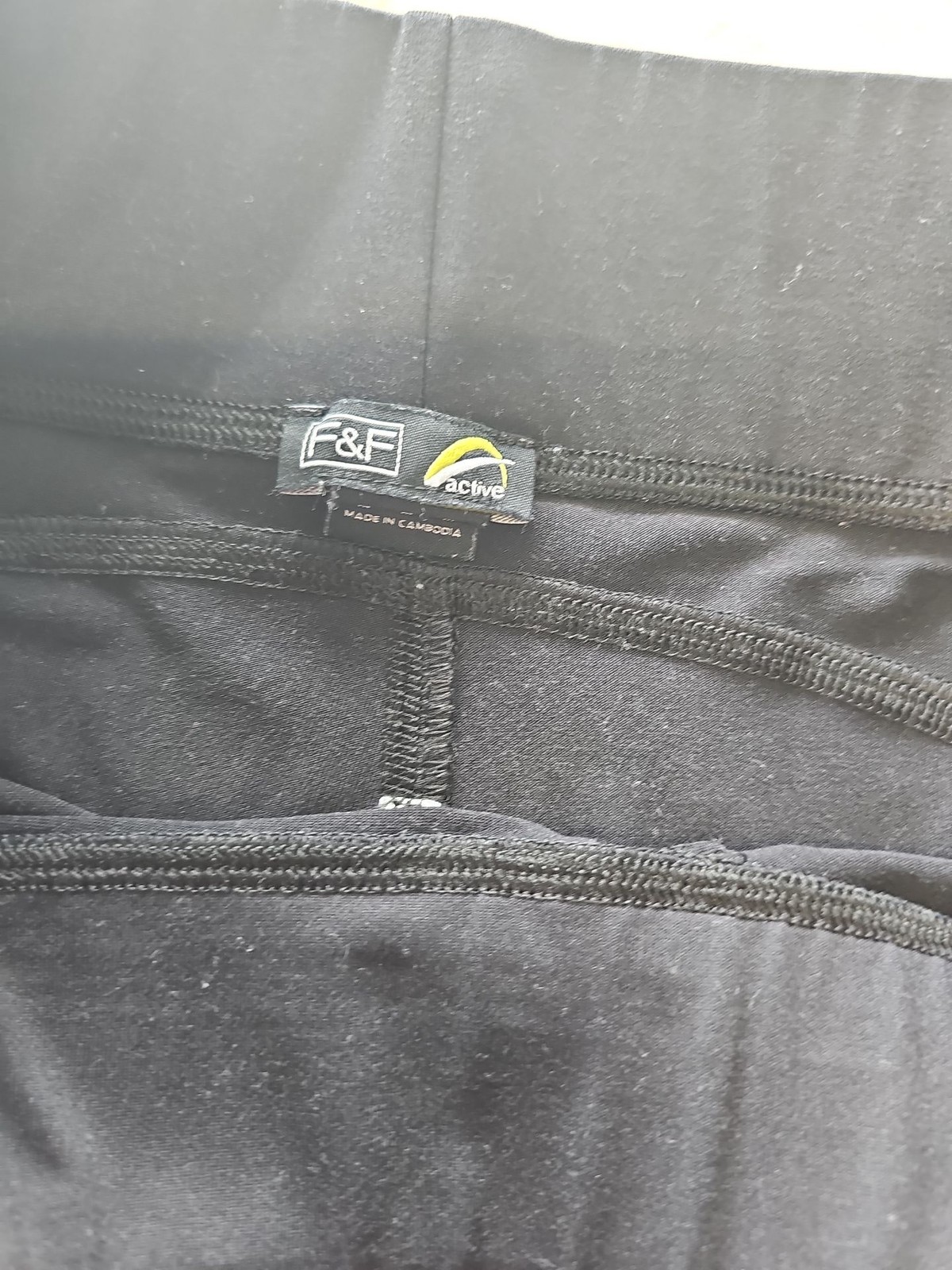 F&F Active Women’s Black Straight Leg Yoga Pants M P728