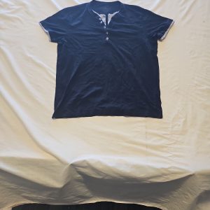 Burton Free State Men's Navy Henley T-Shirt L Y893