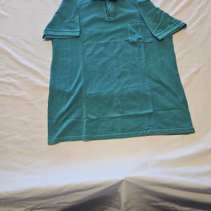 SCOUT Teal Pique Cotton Polo Shirt with Chest Pocket L BB933