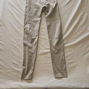 Primark Women's Seamless High-Waisted Ribbed Leggings in Stone P747