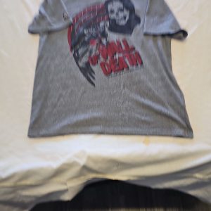 Superdry Wall of Death Skull Graphic T-Shirt Grey Marl AA922