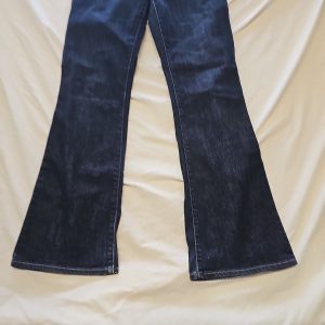 Levi's Demi Curve Classic Boot Cut Jeans Dark Wash Size 28 L32 EE983