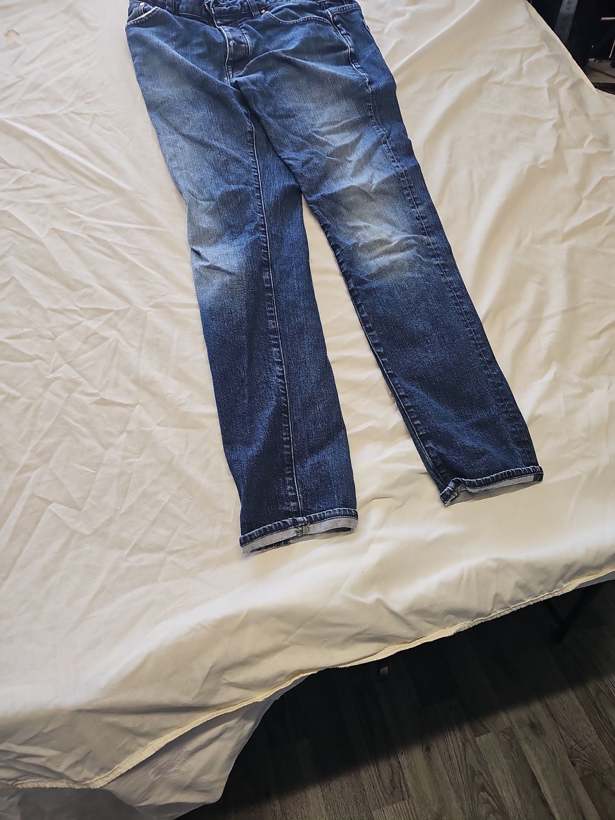 Ted Baker London Men's Straight Leg Blue Denim Jeans Size 32L W32 EE980 - Image 3