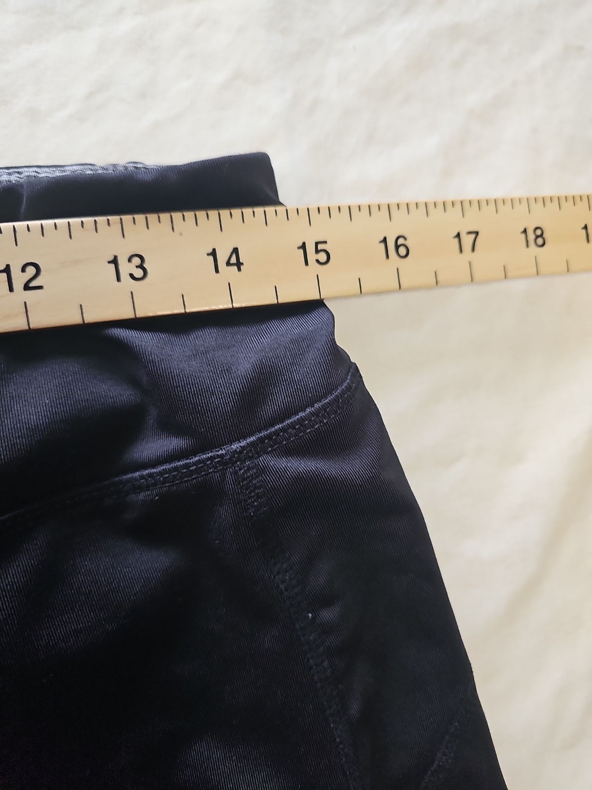Women's Two-Tone Activewear Leggings - Black and Heather Grey M O740 - Image 5