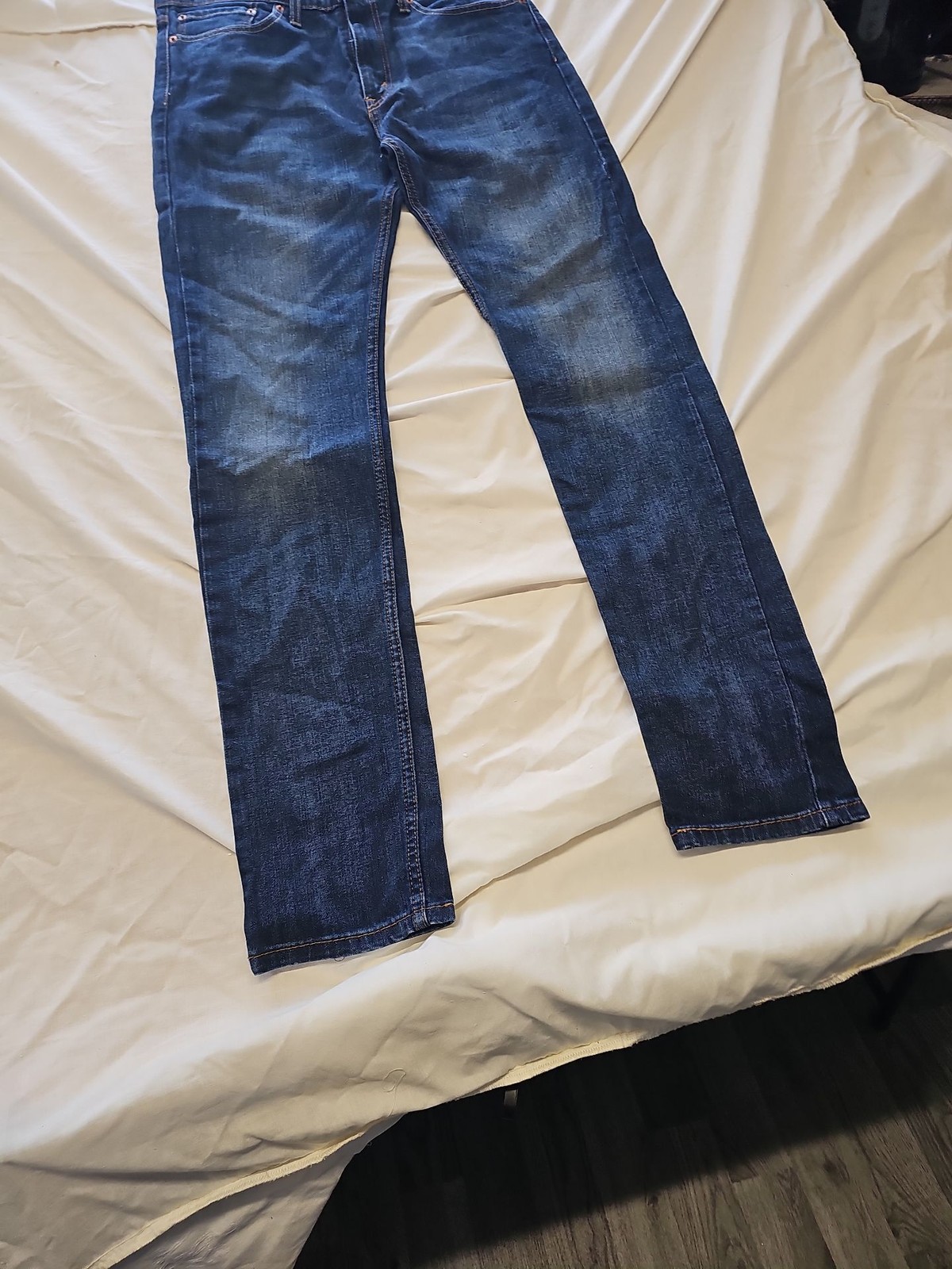 Levi's 510 Skinny Fit Jeans W32 L34 Dark Wash Denim w32 l34 EE981 - Image 3