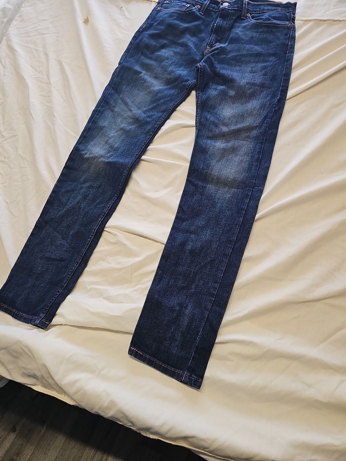 Levi's 510 Skinny Fit Jeans W32 L34 Dark Wash Denim w32 l34 EE981 - Image 4