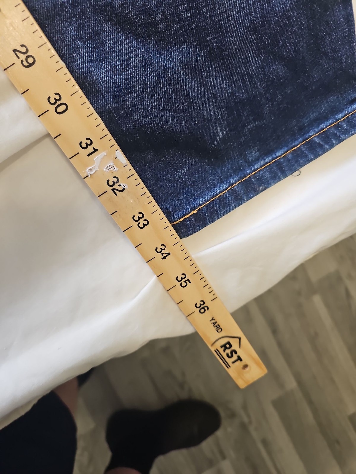 Levi's 510 Skinny Fit Jeans W32 L34 Dark Wash Denim w32 l34 EE981 - Image 7
