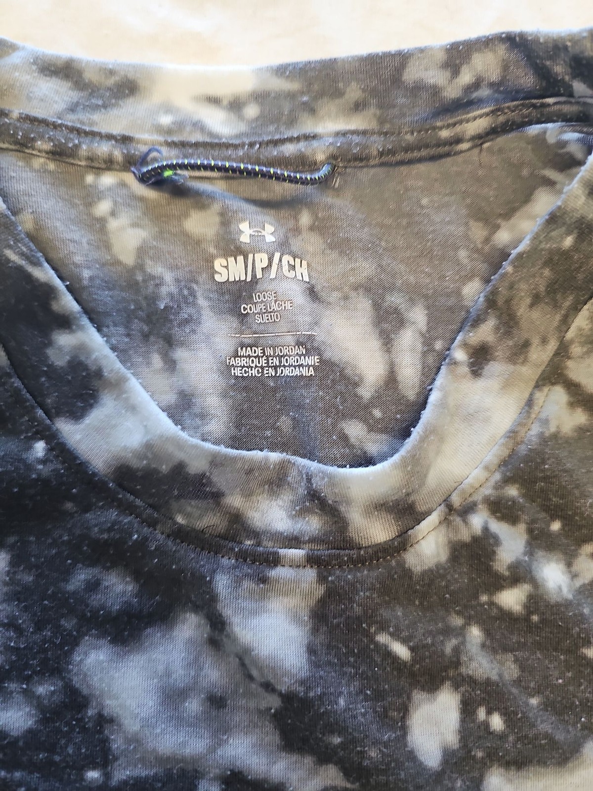 Under Armour Men’s Loose Tie Dye Performance T-Shirt FF400