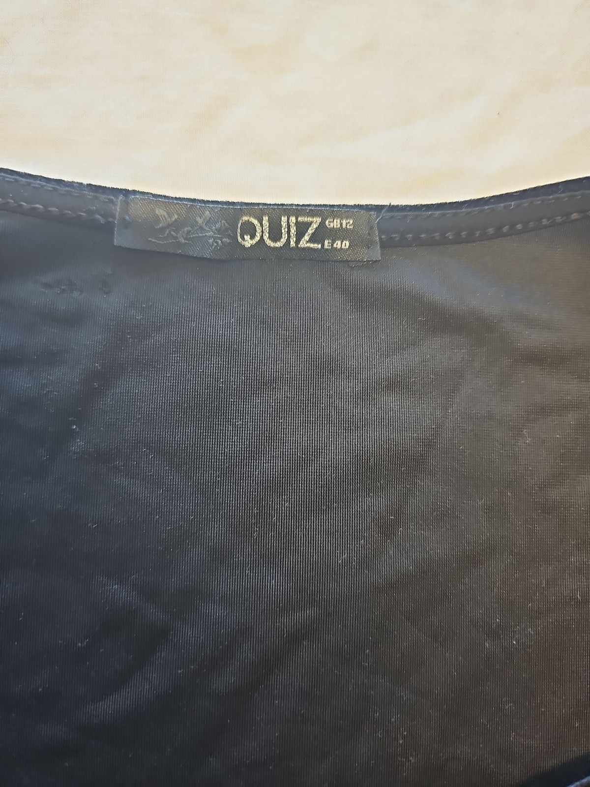 QUIZ Black Velvet Ruched Sleeve Bodycon Mini Dress UK S FF407