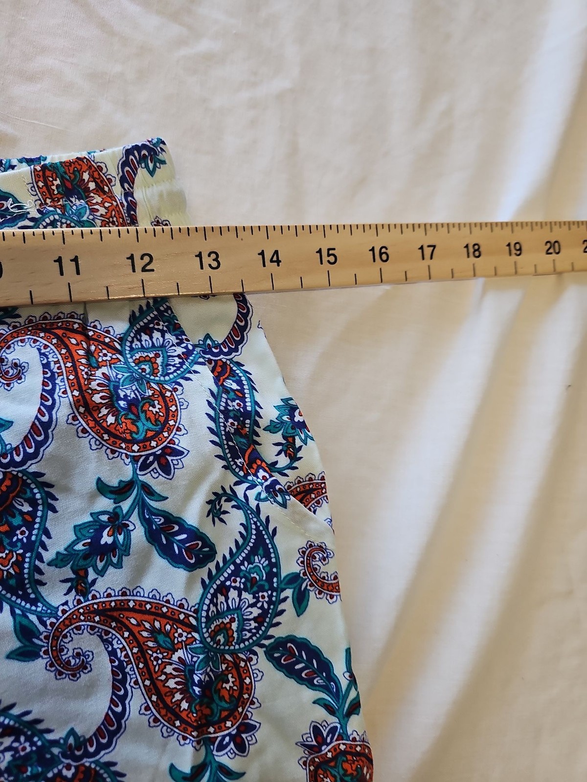 Primark Women's Paisley Print Lightweight Joggers - UK 6 DD971 - Image 3