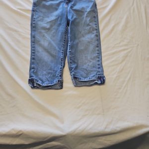 Levi's 512 Perfectly Slimming Denim Capris - Mid-Wash Blue w26/28 DD964