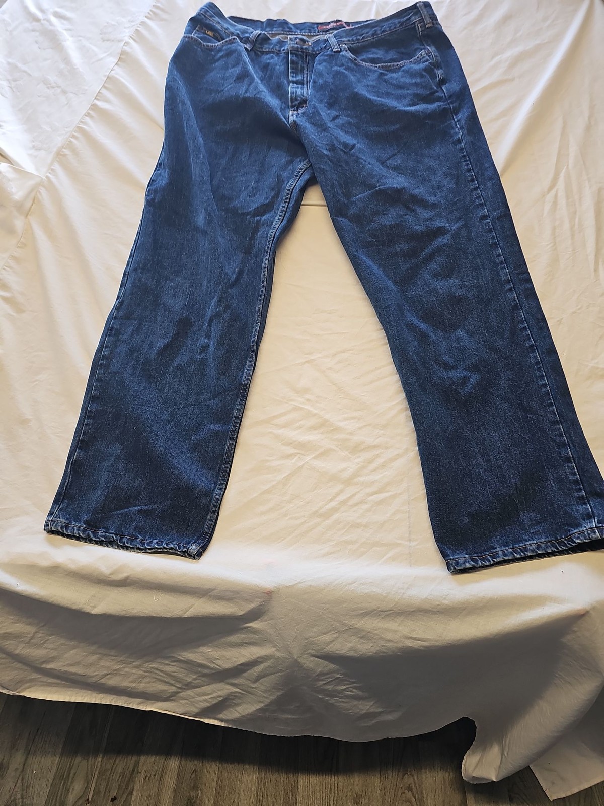 Lee Relaxed Fit Straight Leg Men's Denim Jeans w42 l32 DD965