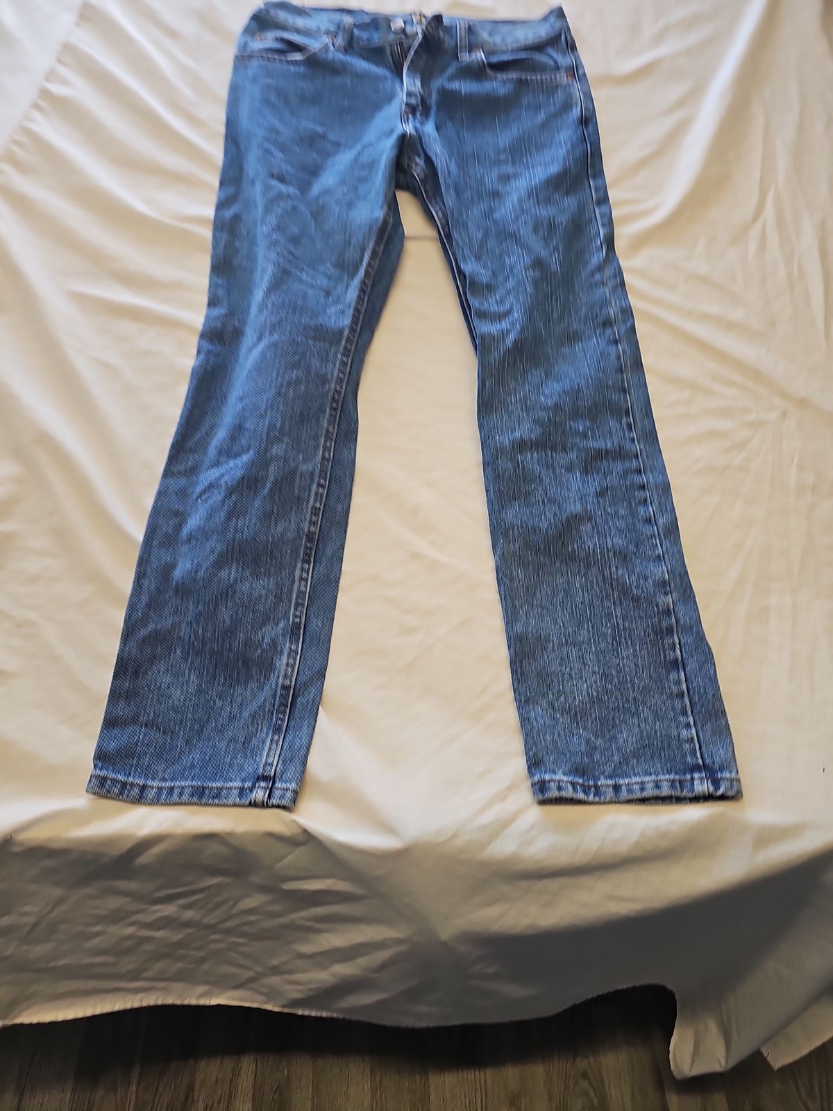 Lee Regular Fit Mid-Wash Blue Denim Jeans w32 l29 DD966