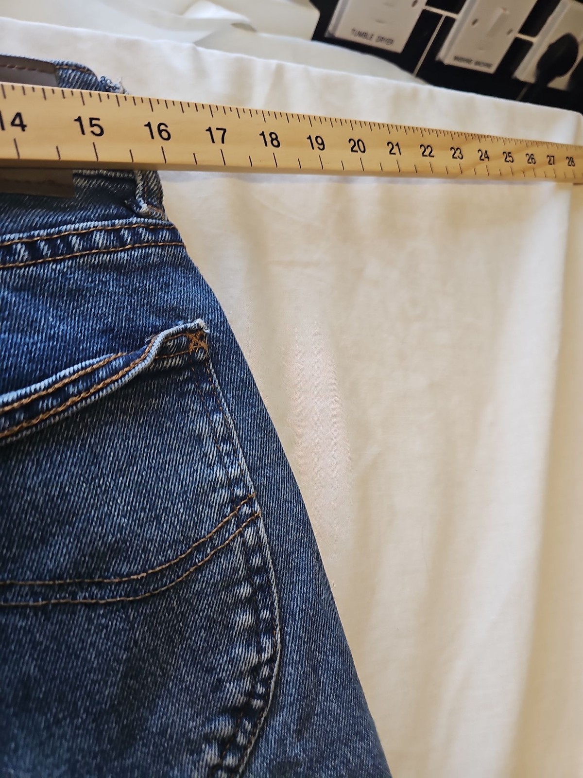 Lee Regular Fit Men's Denim Jeans in Medium Wash 32 34 DD967 - Image 6