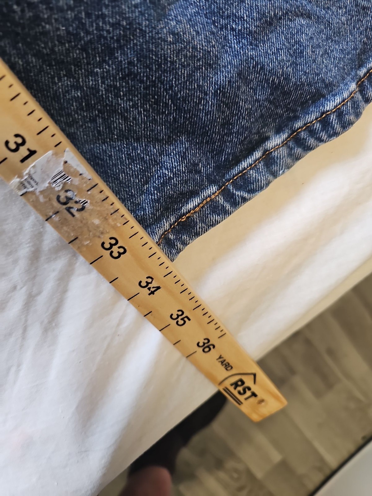 Lee Regular Fit Men's Denim Jeans in Medium Wash 32 34 DD967 - Image 7