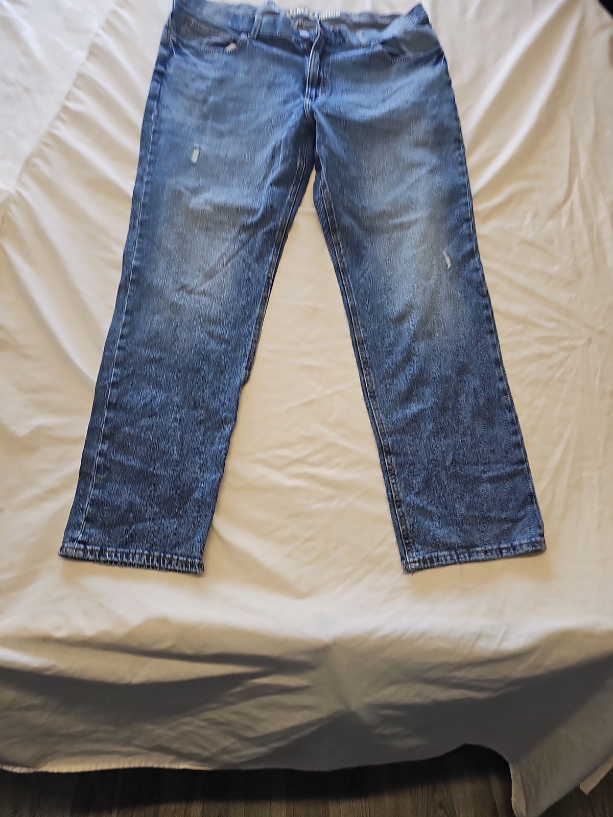 Lee Extreme Motion Slim Straight Leg Men's Jeans - Medium Wash 38 29 DD968