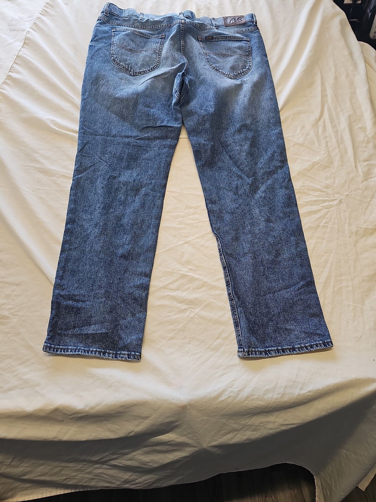 Lee Extreme Motion Slim Straight Leg Men's Jeans - Medium Wash 38 29 DD968 - Image 5