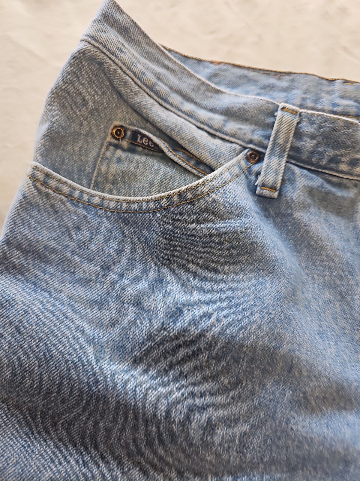 Vintage Lee Light Wash Straight Leg Jeans w32 l32 DD962