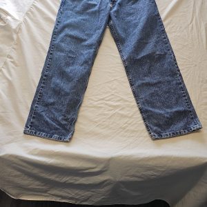 Vintage Lee Relaxed Fit Straight Leg Jeans in Stonewash Blue w36 l31 CC957