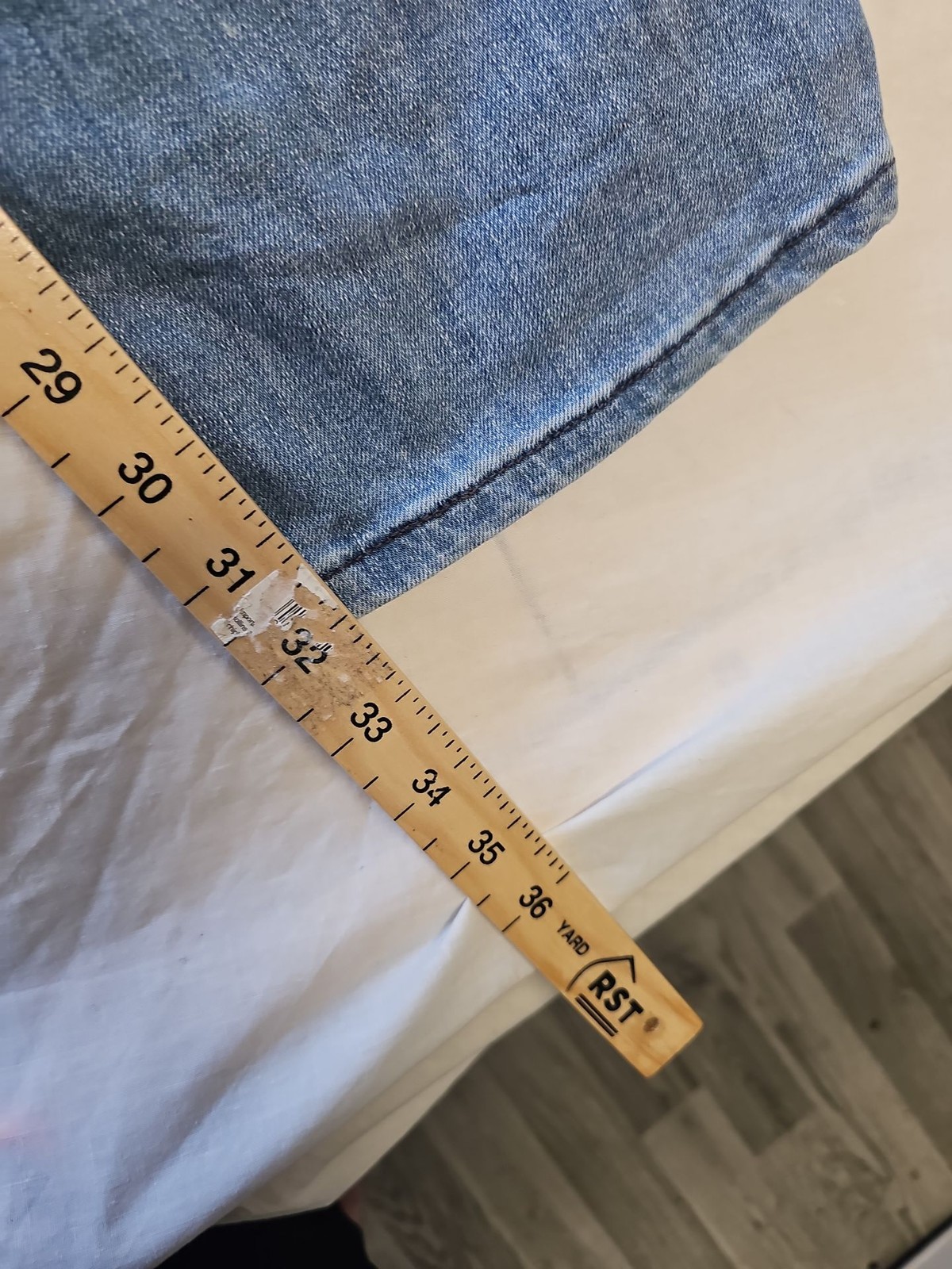 Lee Regular Fit Blue Denim Jeans for Men w30 l32 CC948 - Image 5