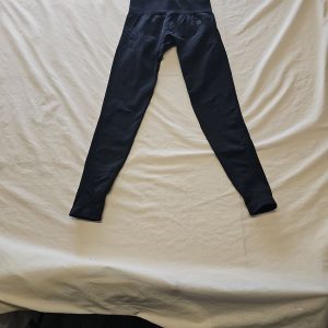 Pursue Fitness Women's Black Seamless High-Waisted Leggings Small O736
