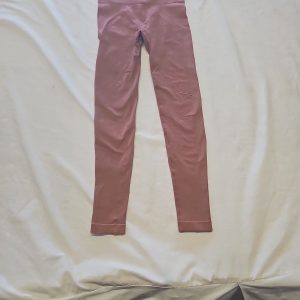 Primark Workout Seamless Ribbed Leggings in Mauve Rose xs MM60