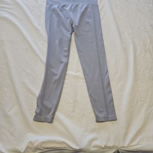 Women's High-Waisted Seamless Performance Leggings in Periwinkle Blue L MM51