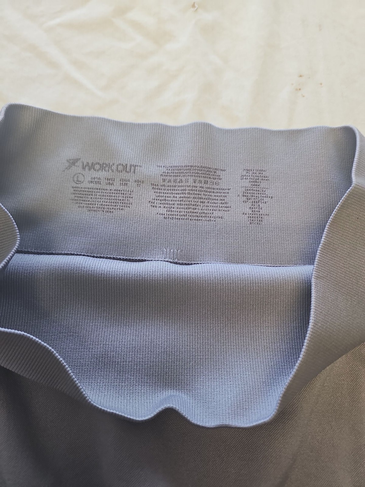 Women’s High-Waisted Seamless Performance Leggings in Periwinkle Blue L MM51
